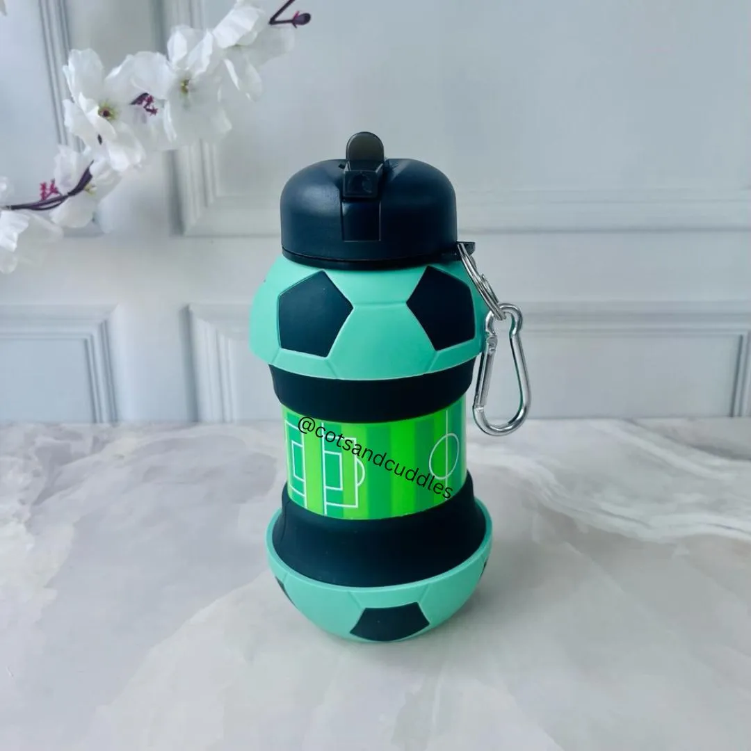550ml Sports Theme Expandable Silicone Bottle for Kids