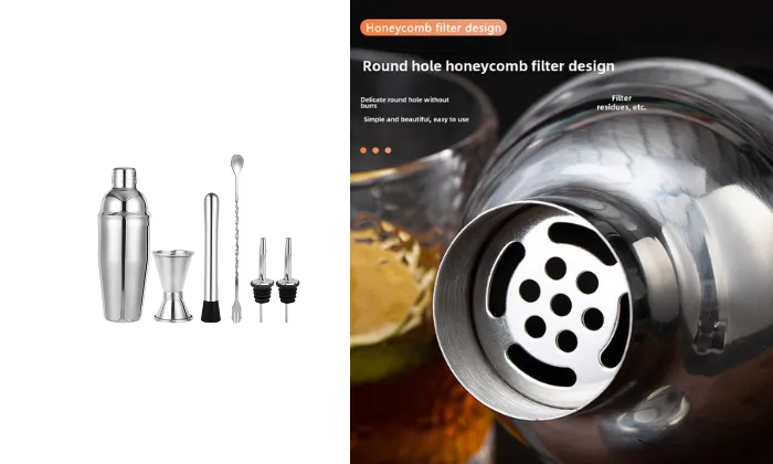 6-Piece Versatile Bartender Kit