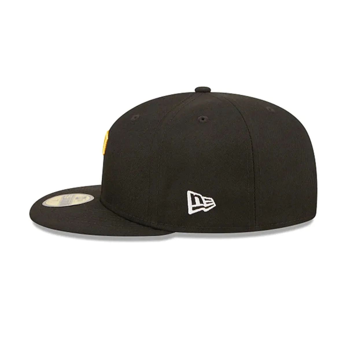 [60243429] Pittsburgh Pirates "Blooming" Black 59FIFTY Men's Fitted Hat