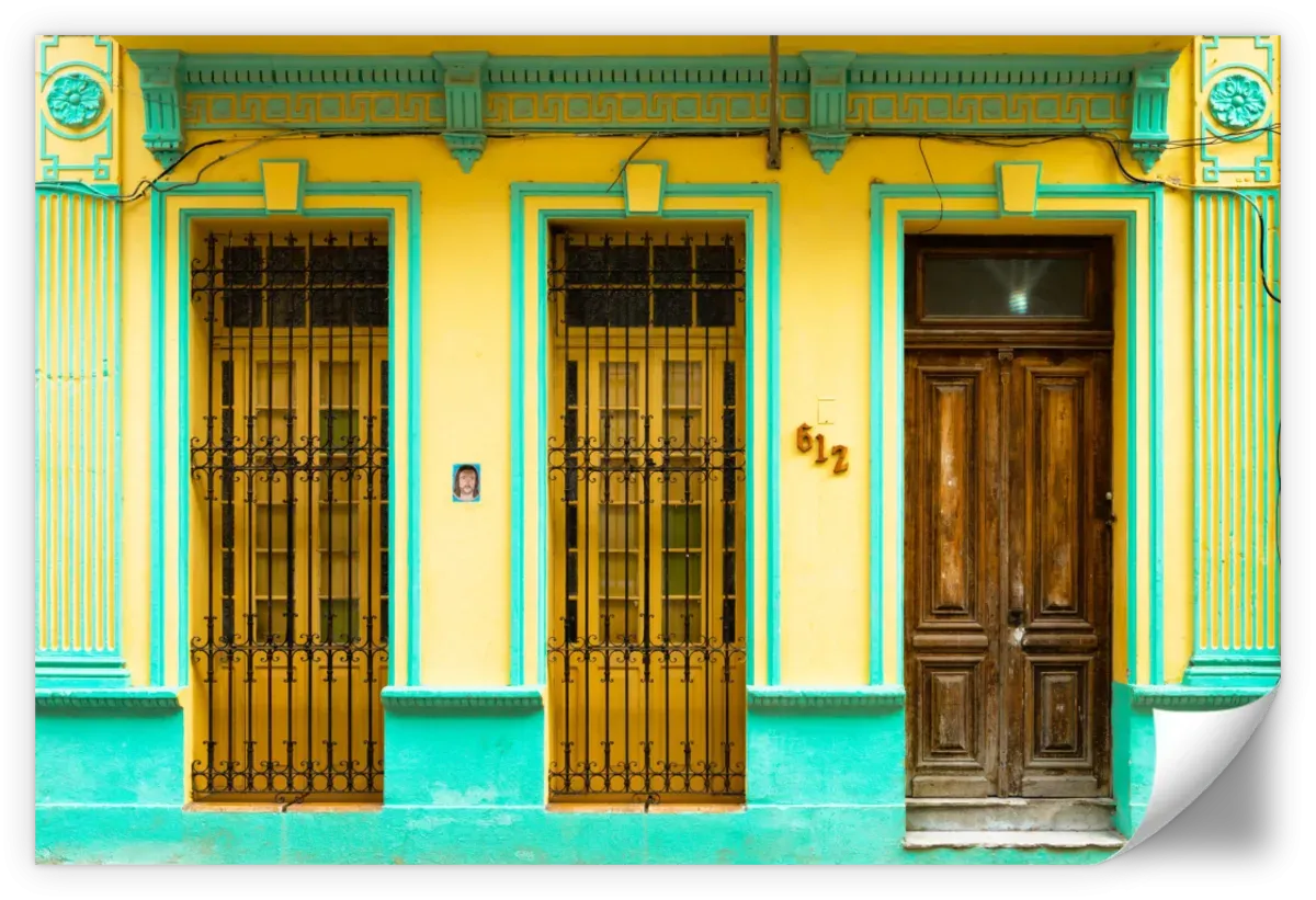 612 Street Havana Yellow And Green Wall Art