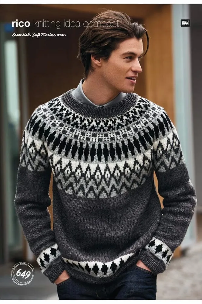 649 Fair Isle Sweater Pamphlet