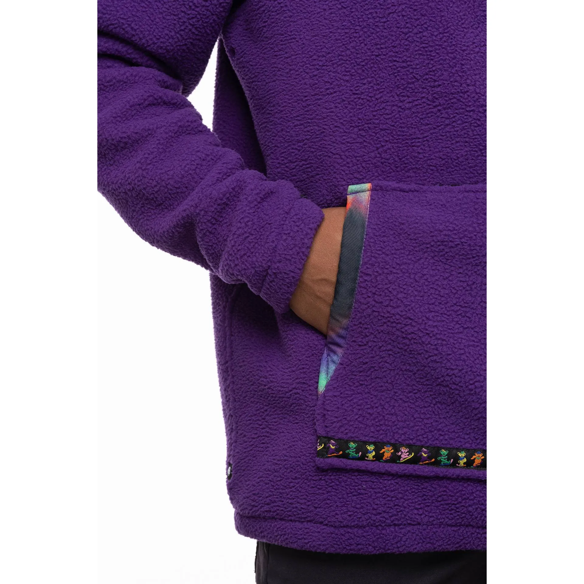 686 Men's Grateful Dead Buttermilk Sherpa Fleece Hoody