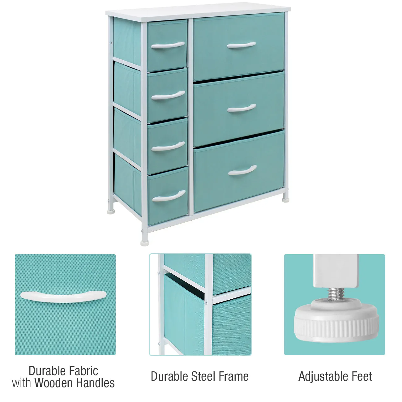 7 Drawer Chest Dresser