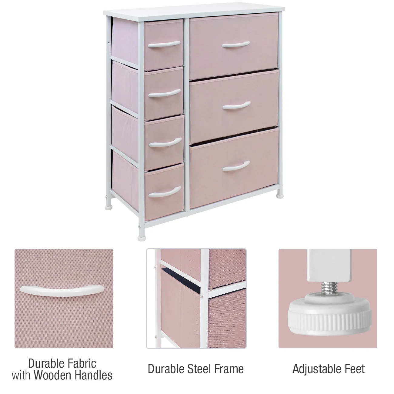 7 Drawer Chest Dresser