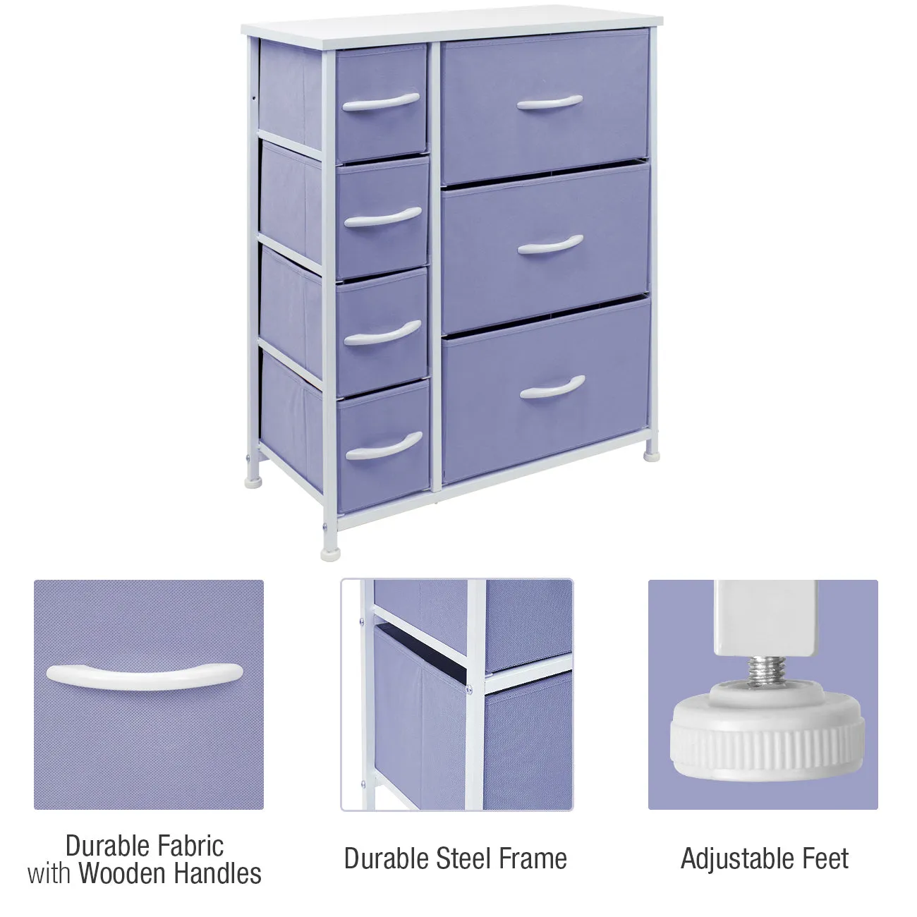 7 Drawer Chest Dresser