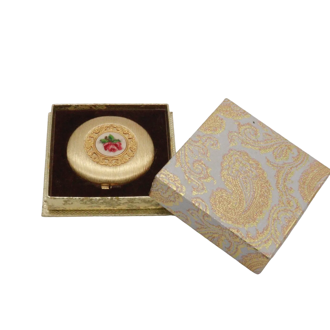70s Revlon New in Box Compact