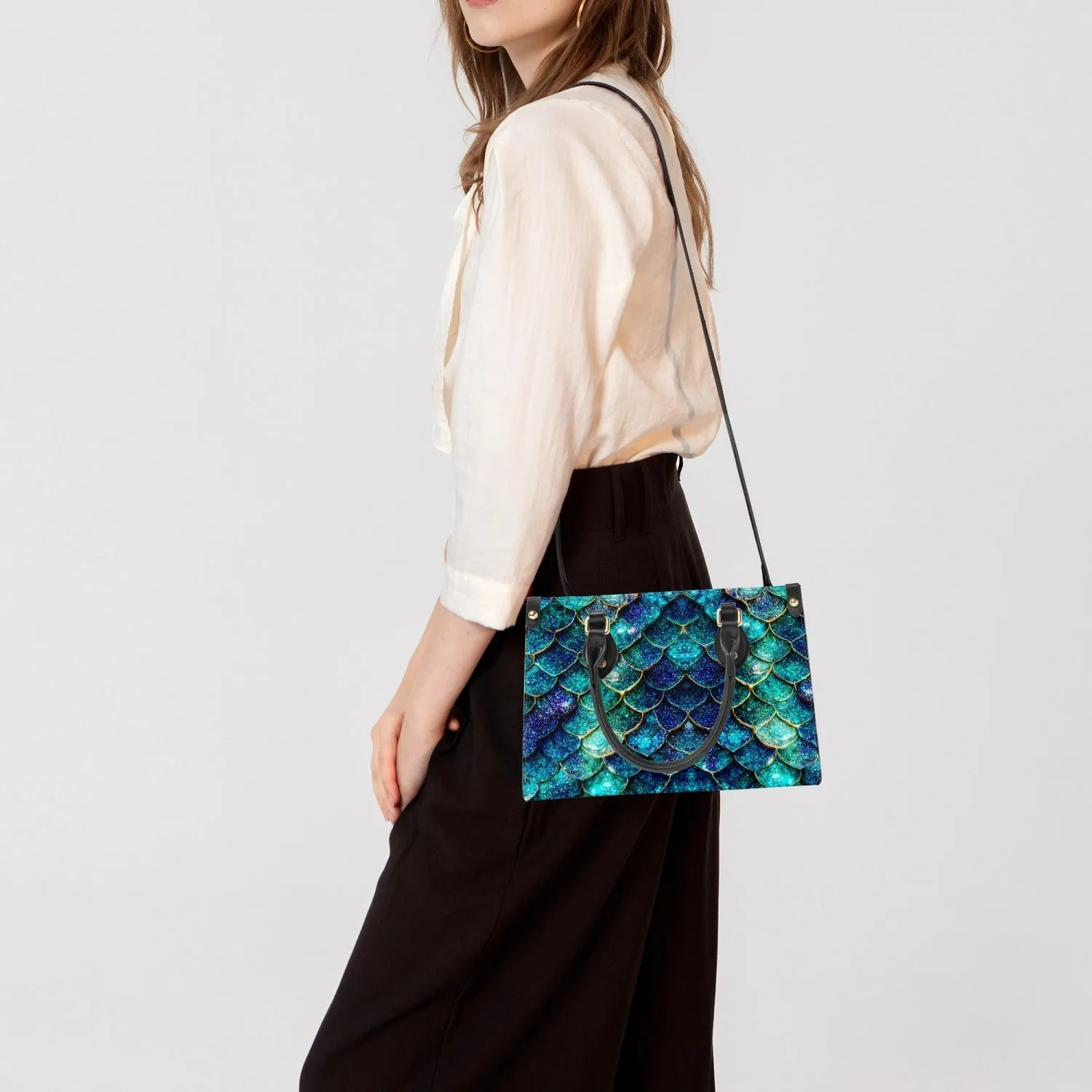 876. Tote Bag - Long Strap and Inner Bag