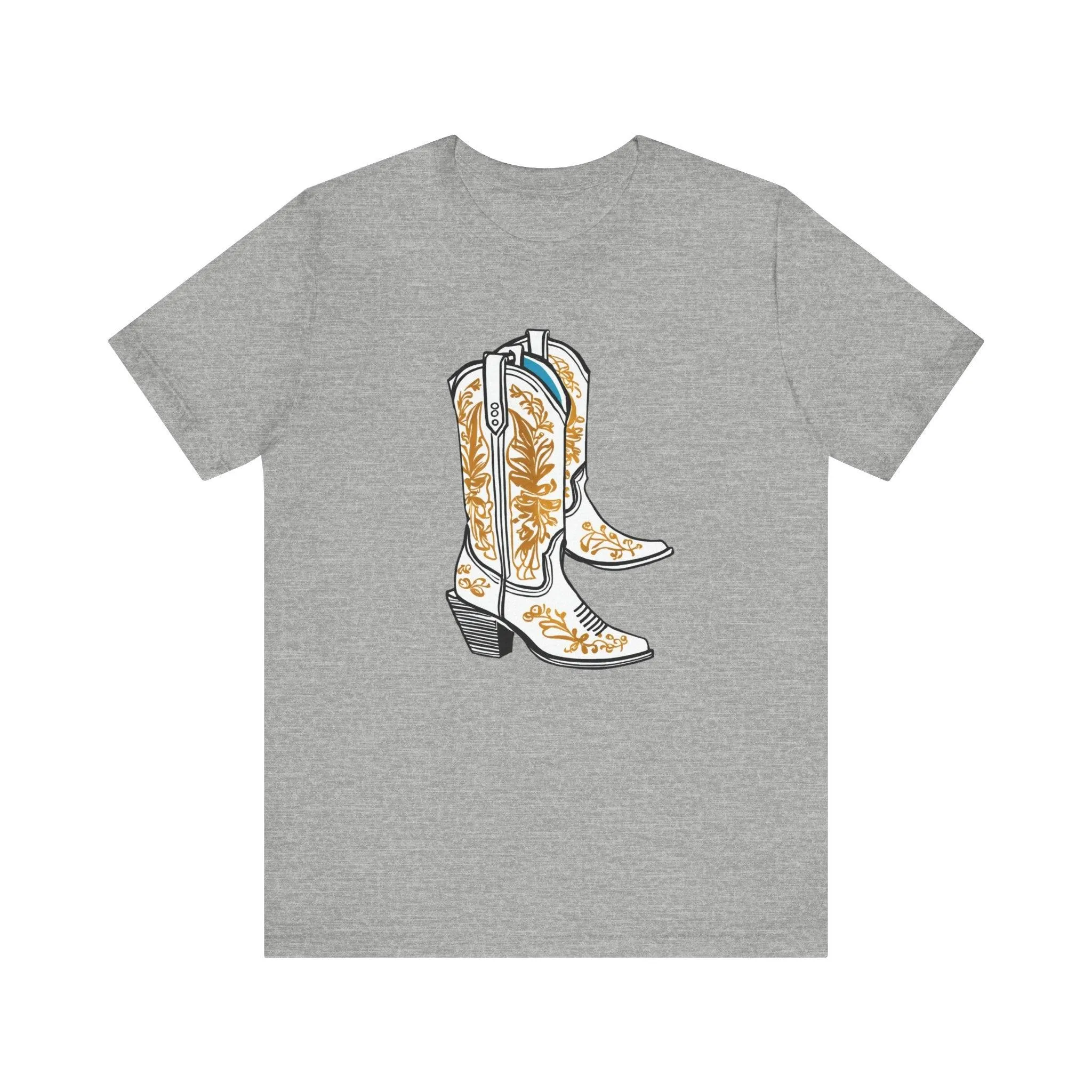 90s Western Flair Boots T Shirt
