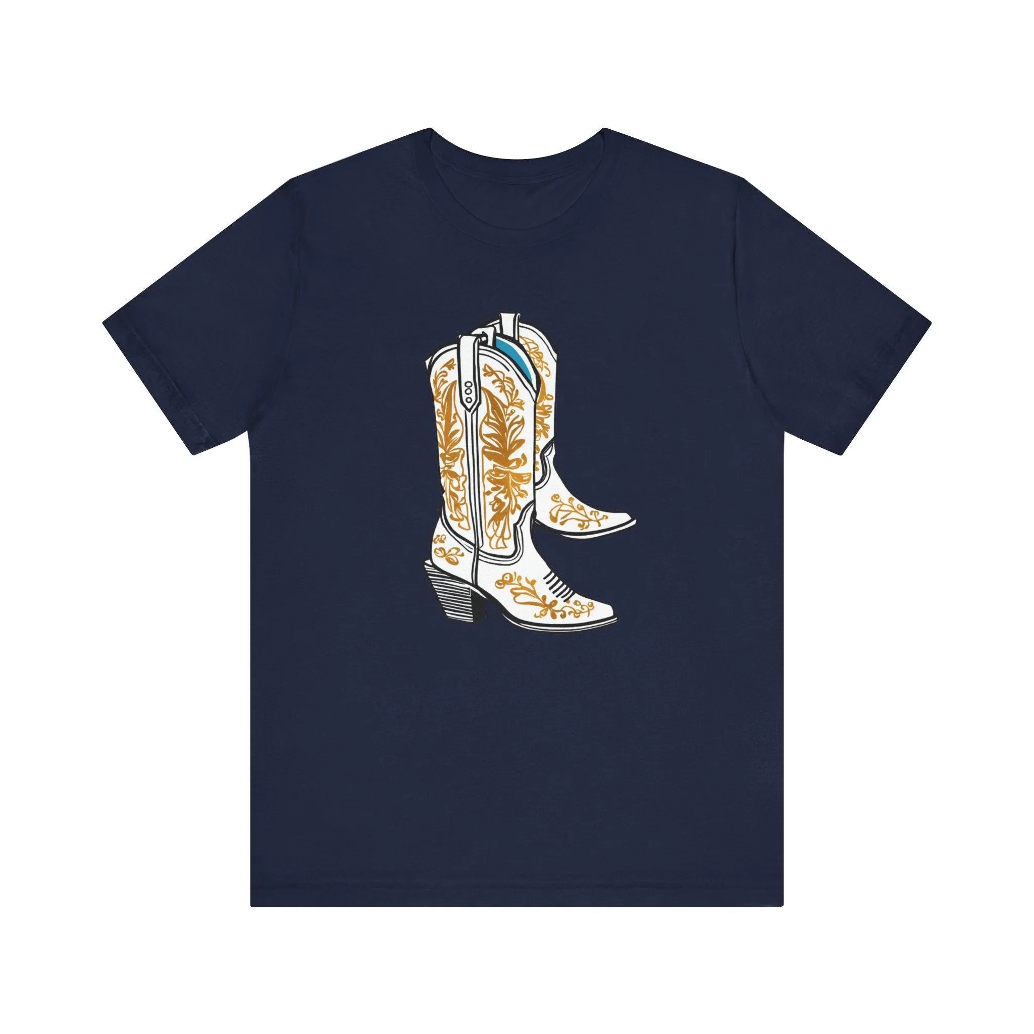 90s Western Flair Boots T Shirt