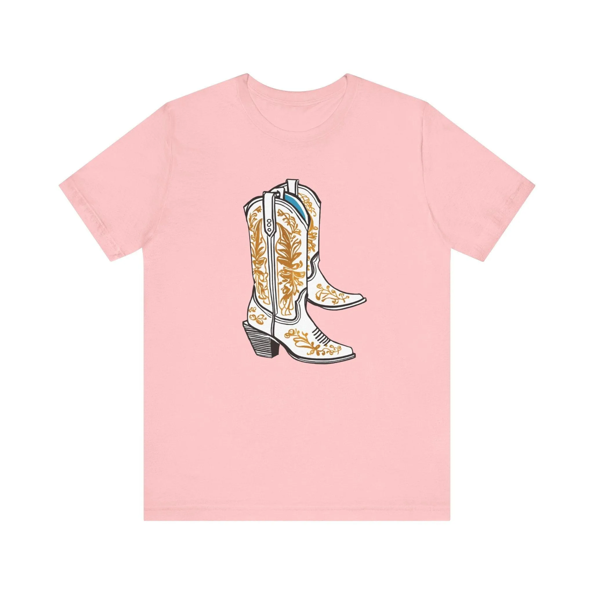 90s Western Flair Boots T Shirt