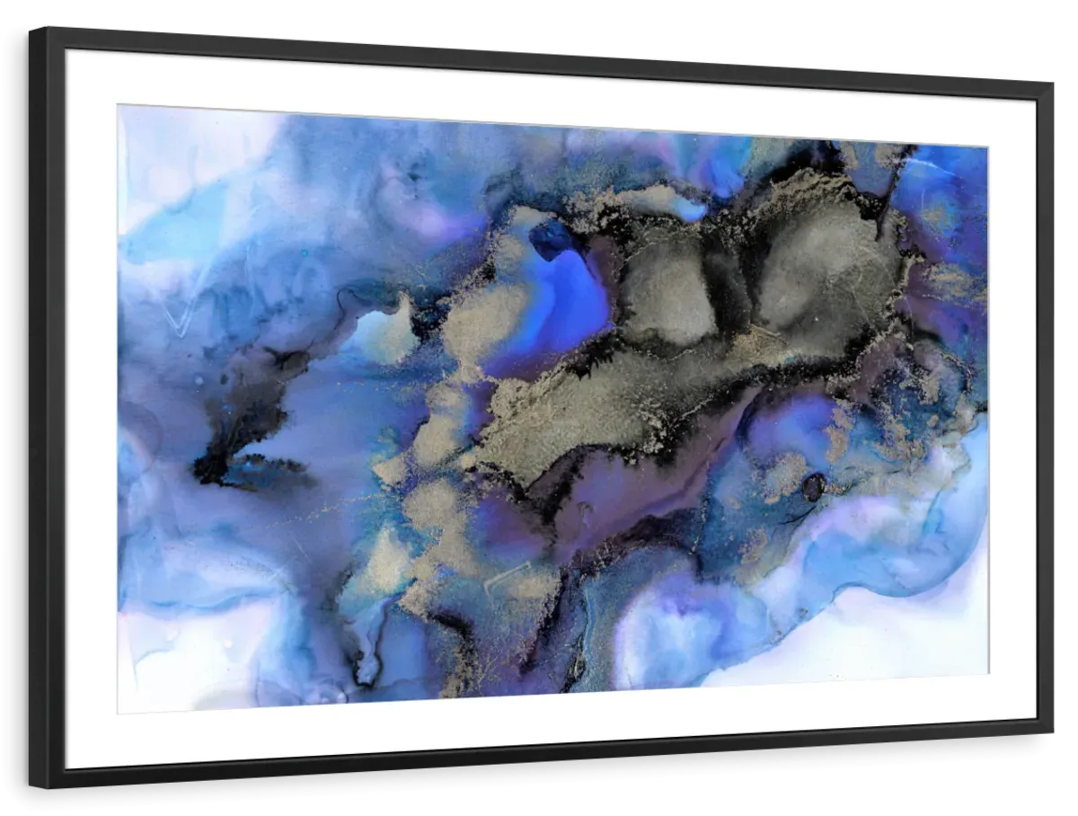 A Blue Mirage Wall Art
