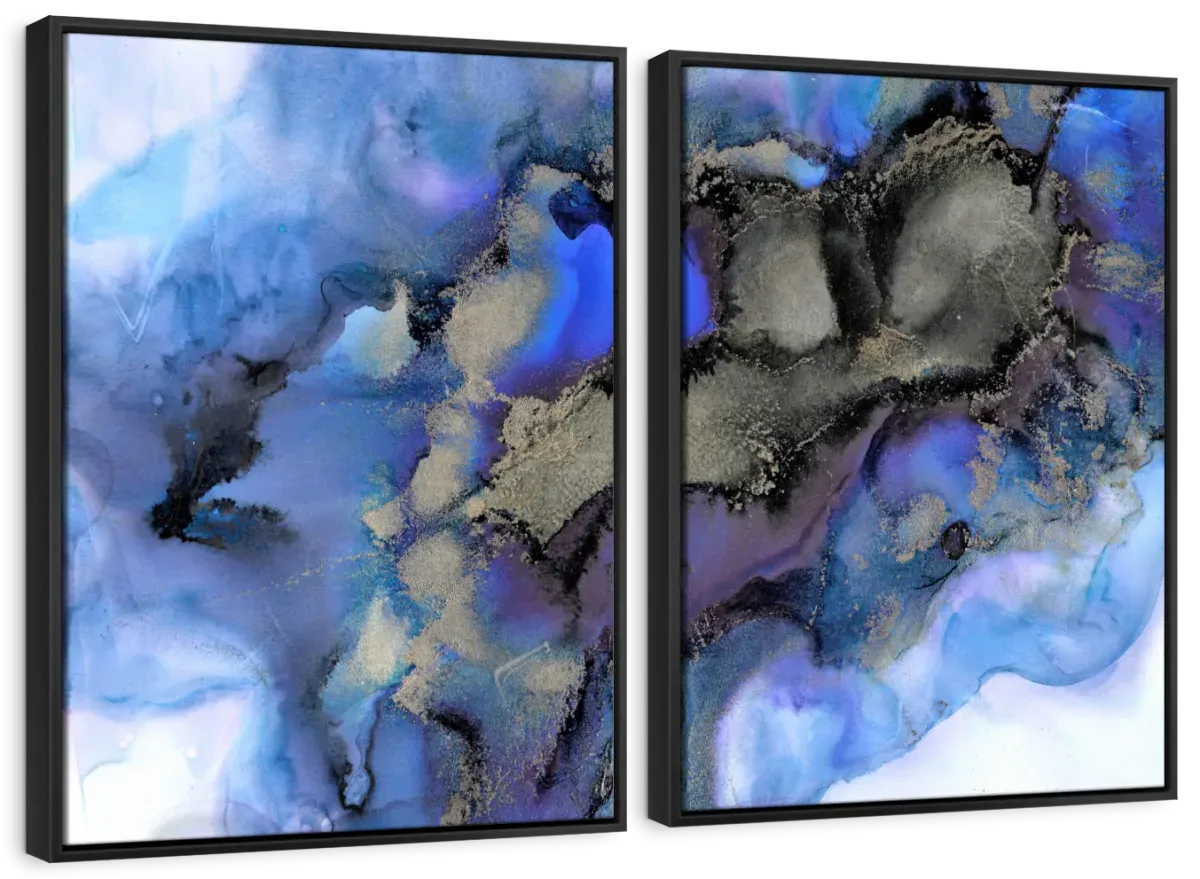A Blue Mirage Wall Art