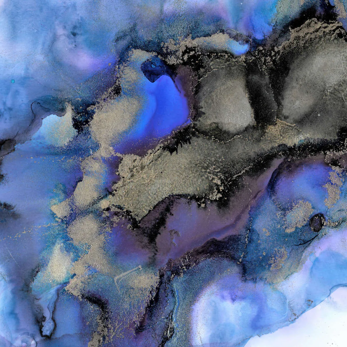 A Blue Mirage Wall Art