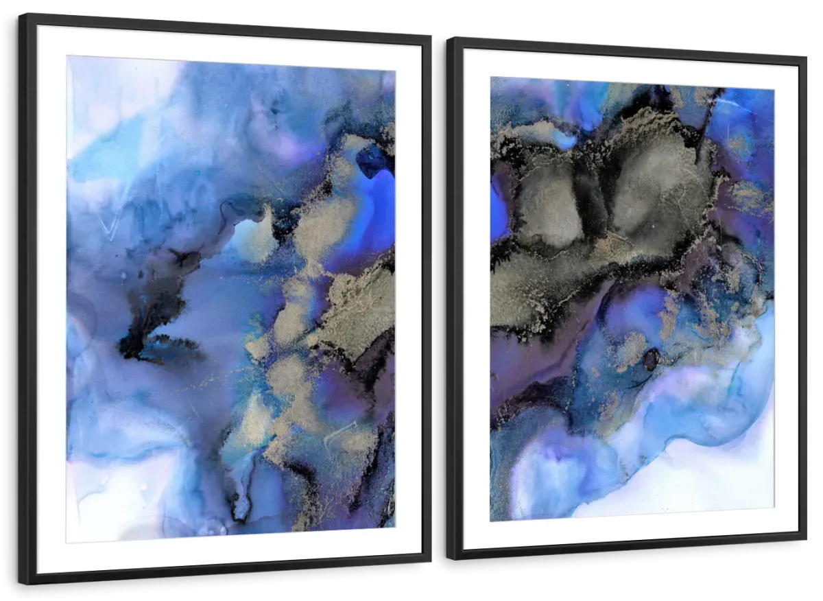 A Blue Mirage Wall Art