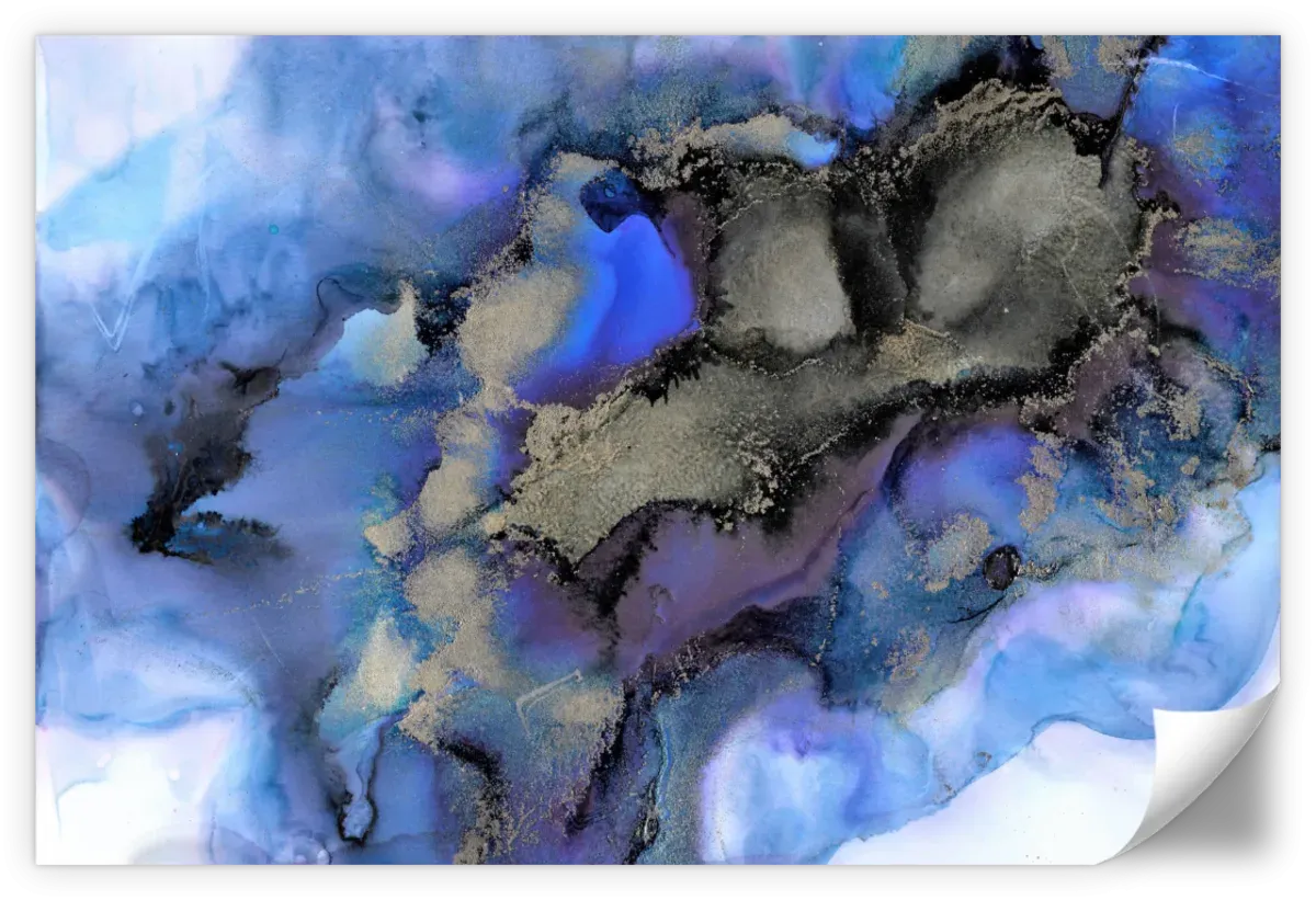 A Blue Mirage Wall Art