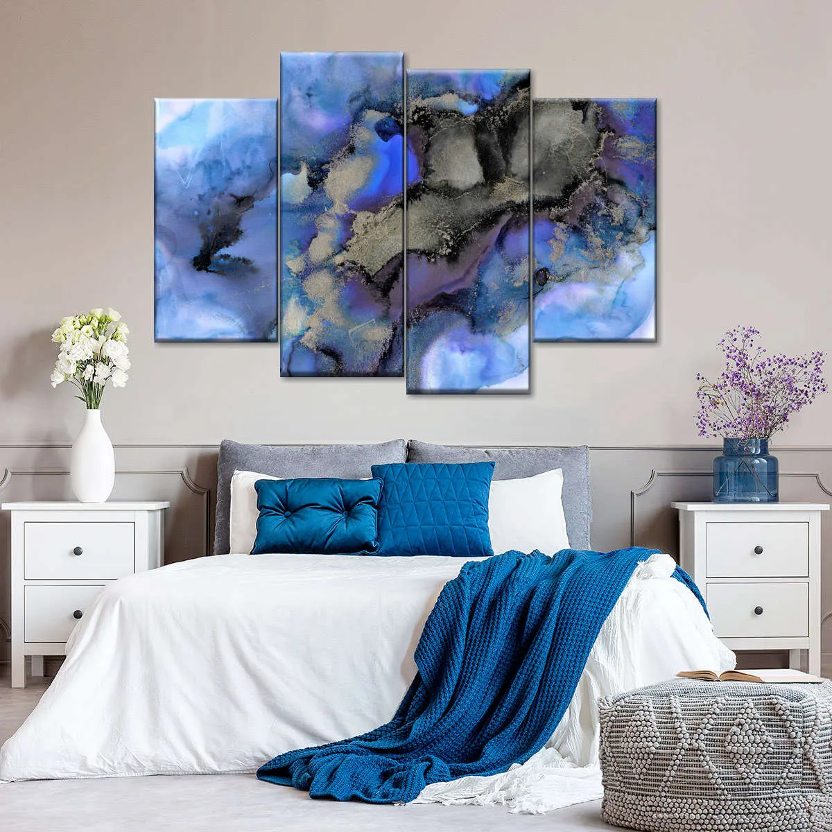 A Blue Mirage Wall Art