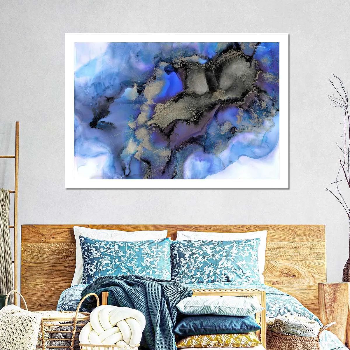 A Blue Mirage Wall Art