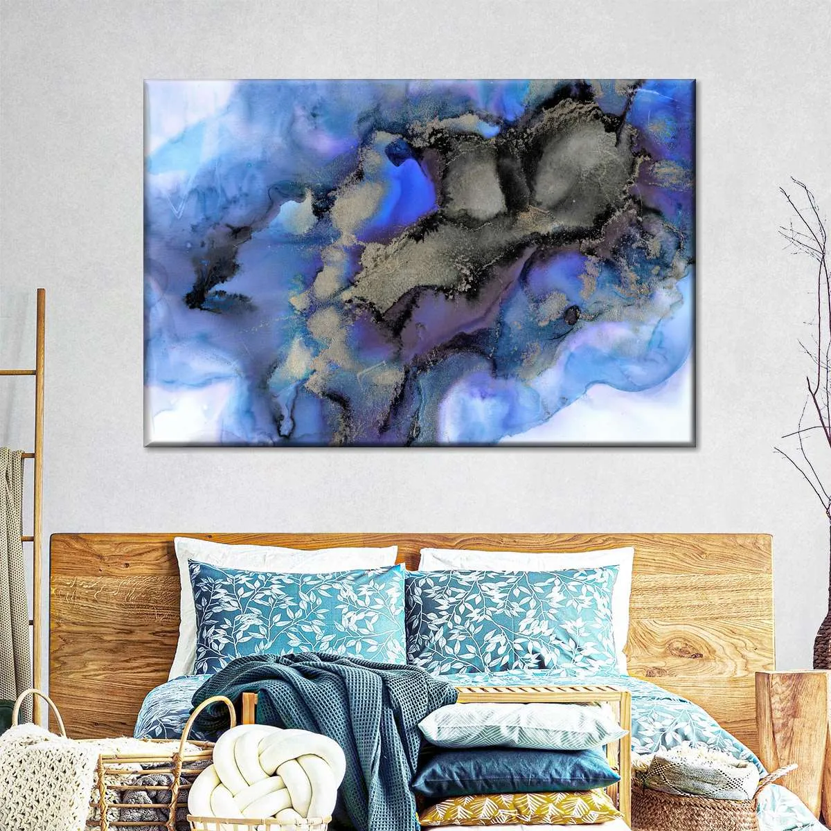 A Blue Mirage Wall Art