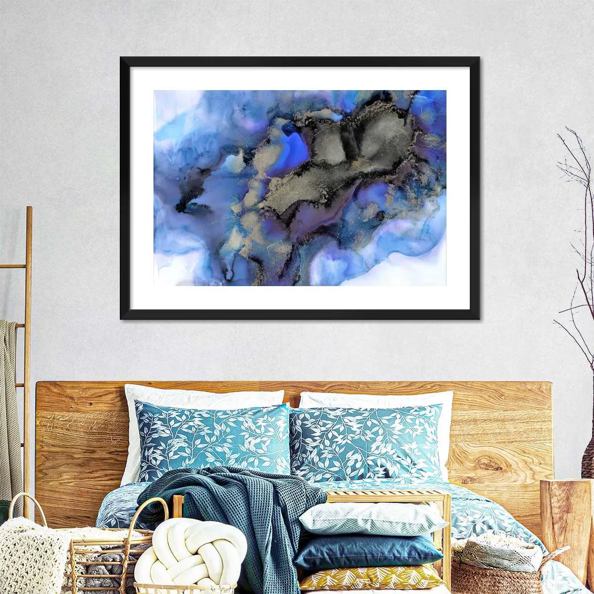 A Blue Mirage Wall Art