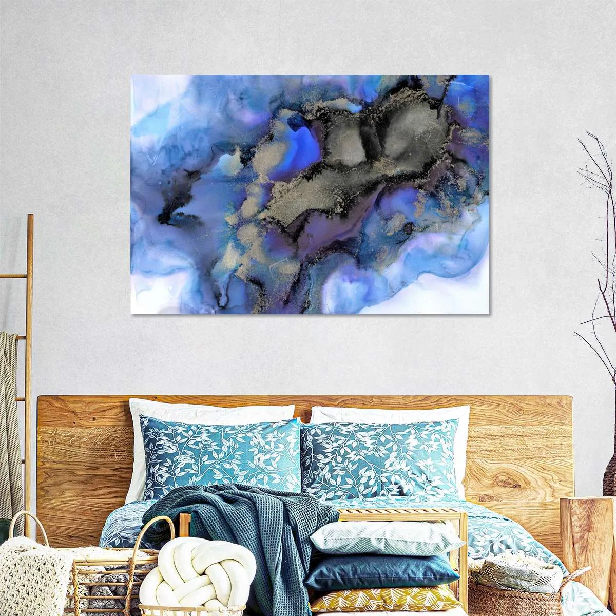 A Blue Mirage Wall Art