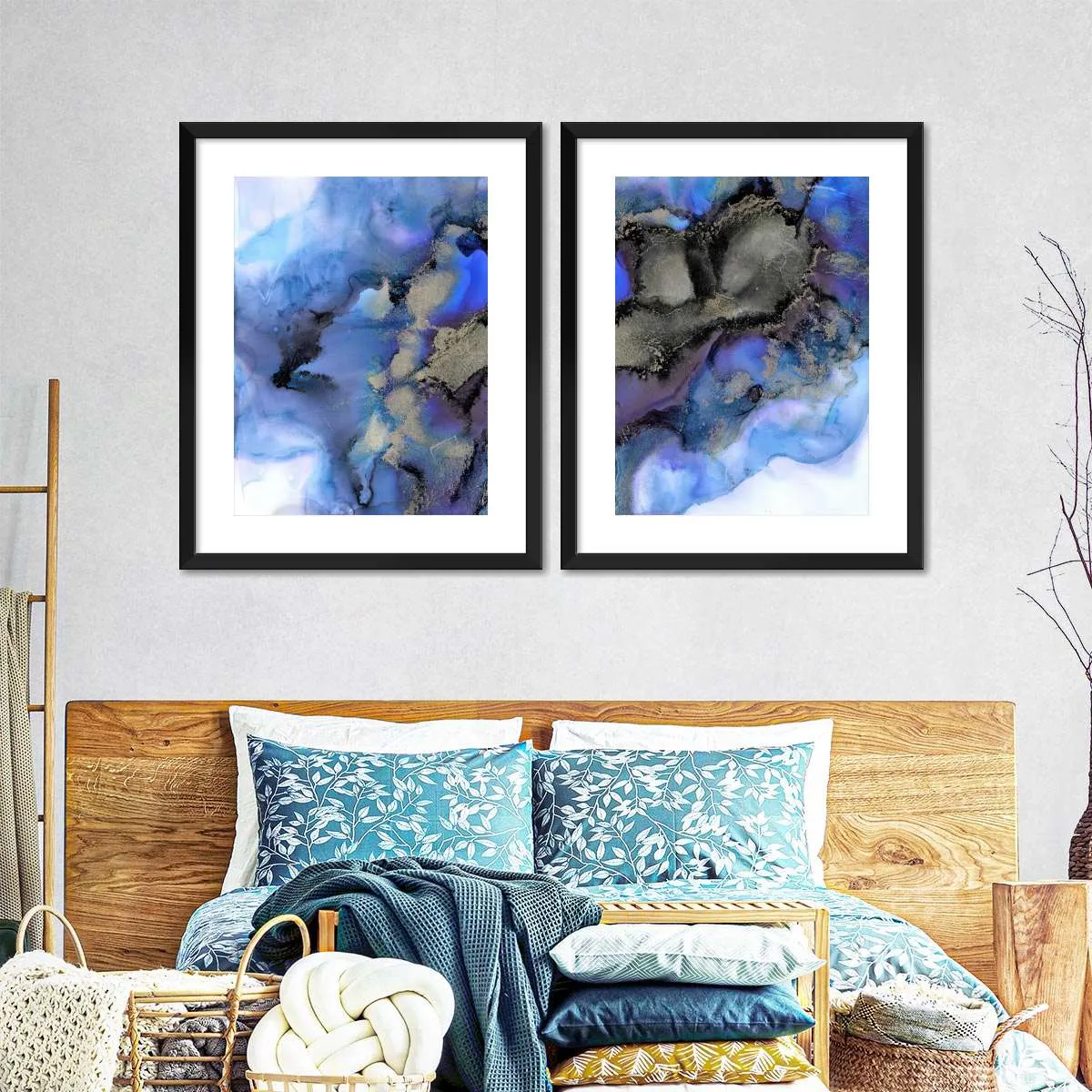 A Blue Mirage Wall Art