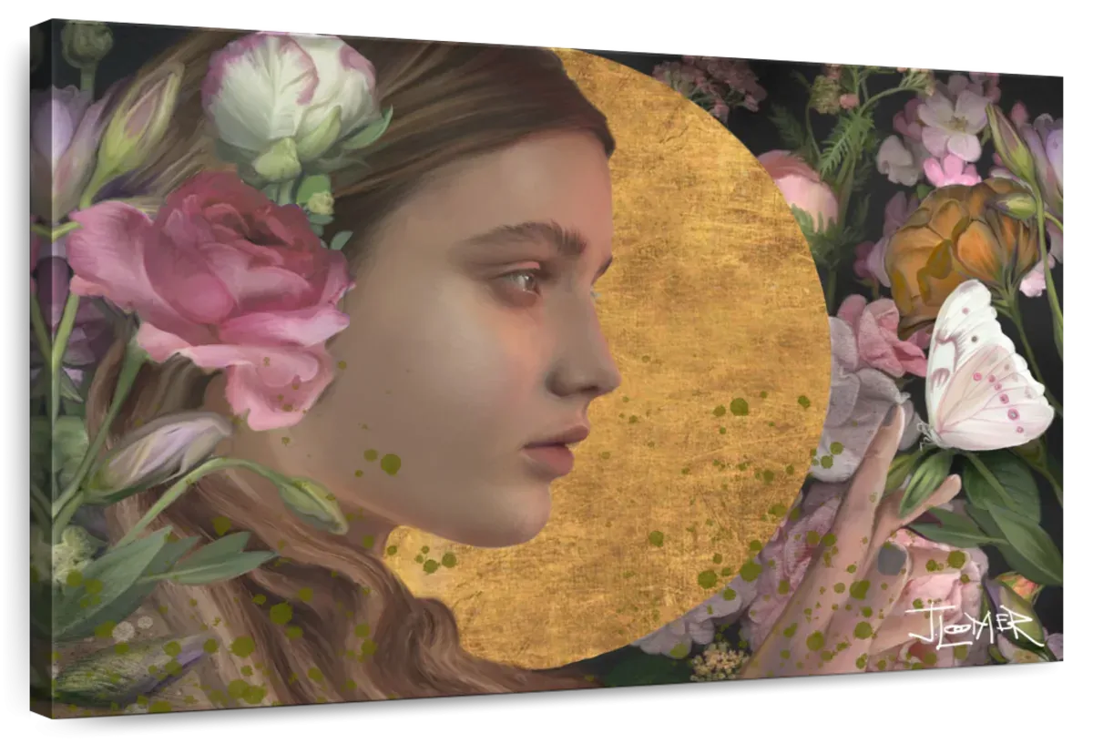 A Butterfly Garden Wall Art