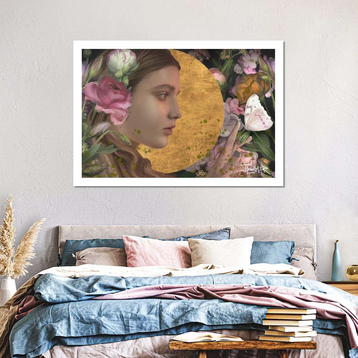 A Butterfly Garden Wall Art