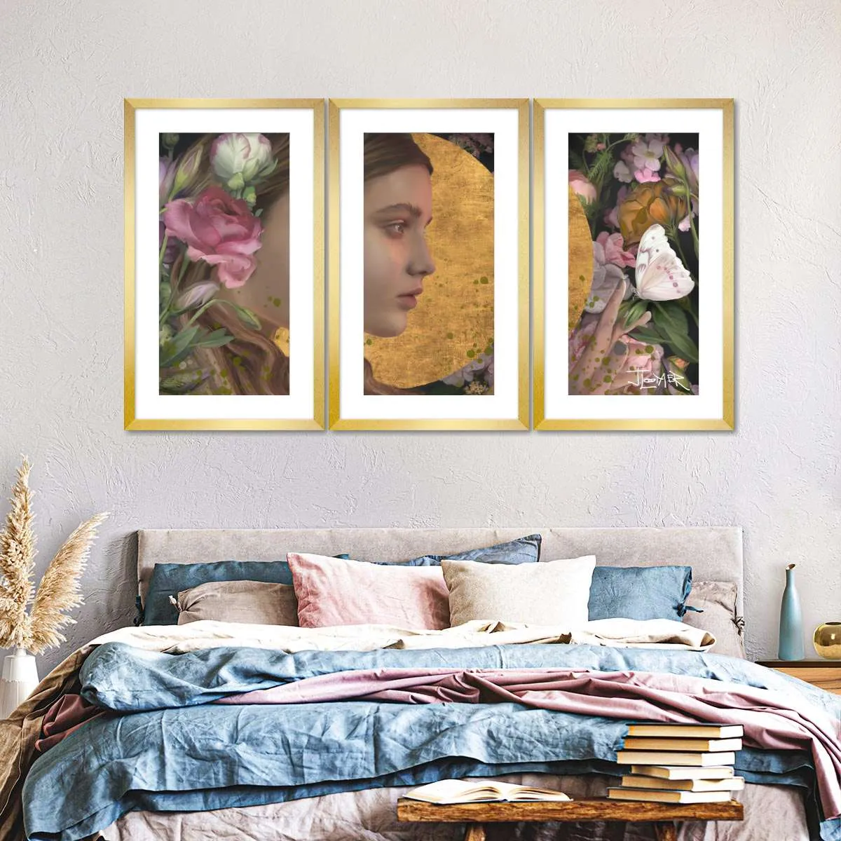 A Butterfly Garden Wall Art