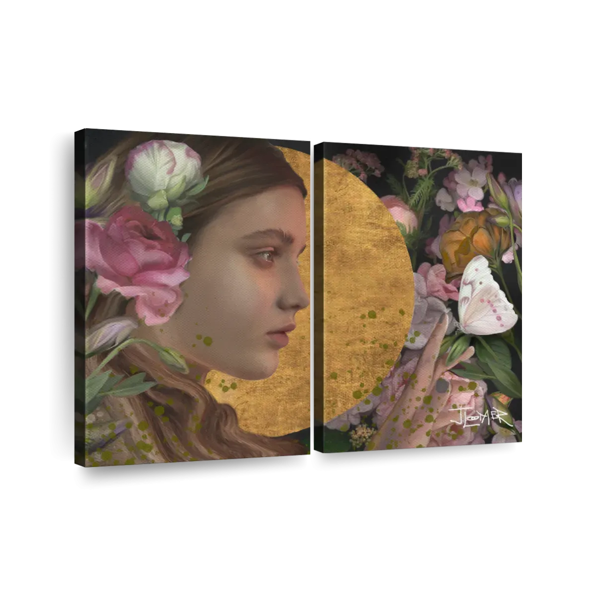A Butterfly Garden Wall Art
