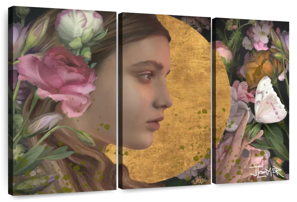 A Butterfly Garden Wall Art