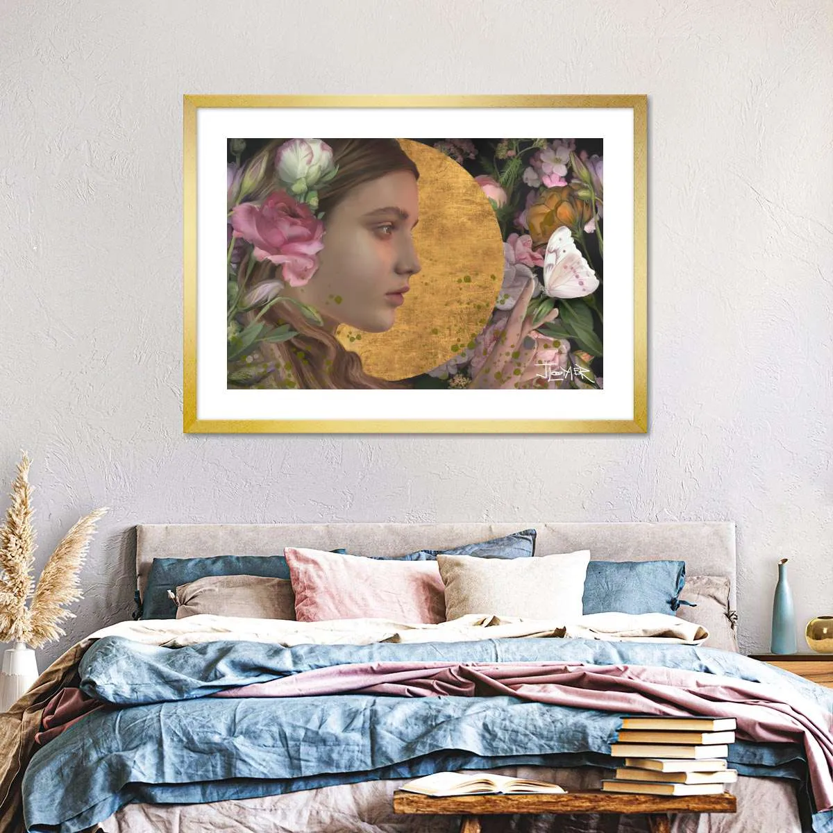 A Butterfly Garden Wall Art