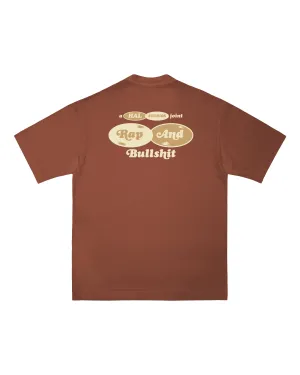 A HAL STUDIOS JOINT T-SHIRT - REDWOOD