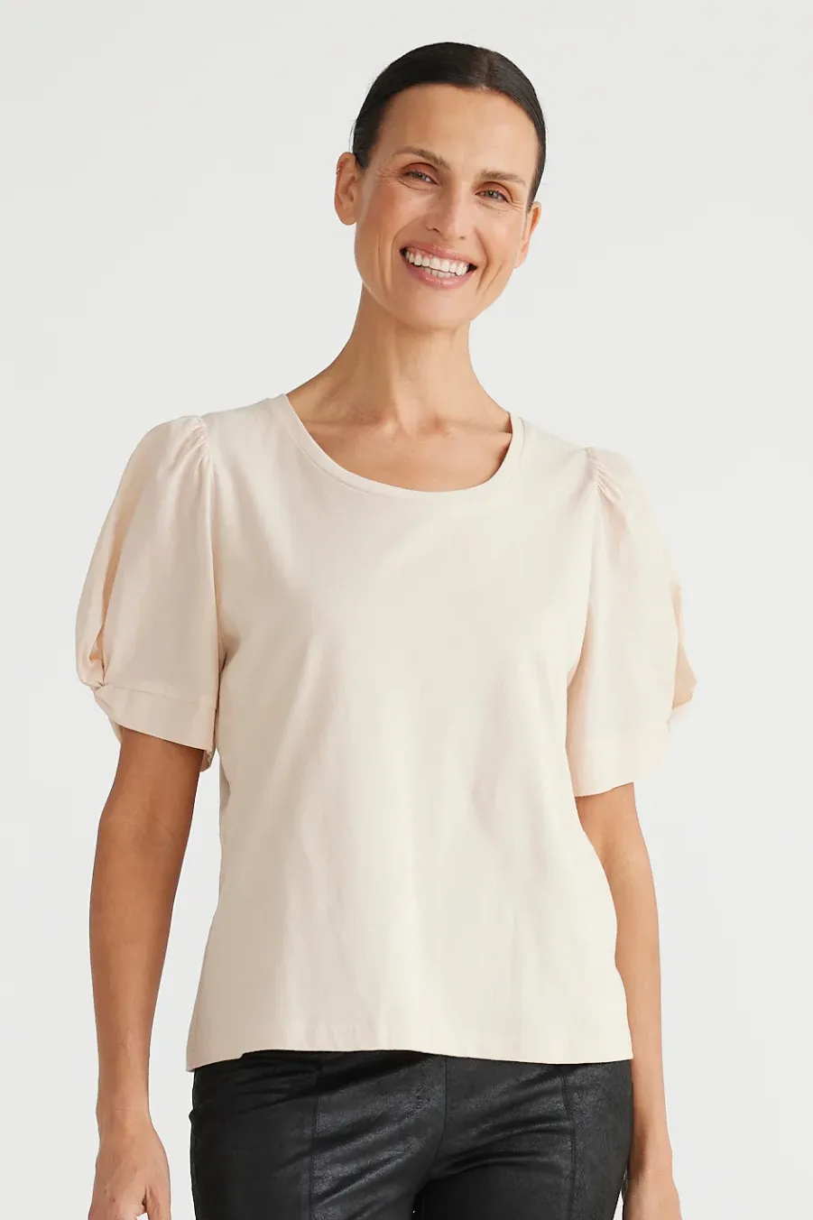 Abigail Top in Wheat