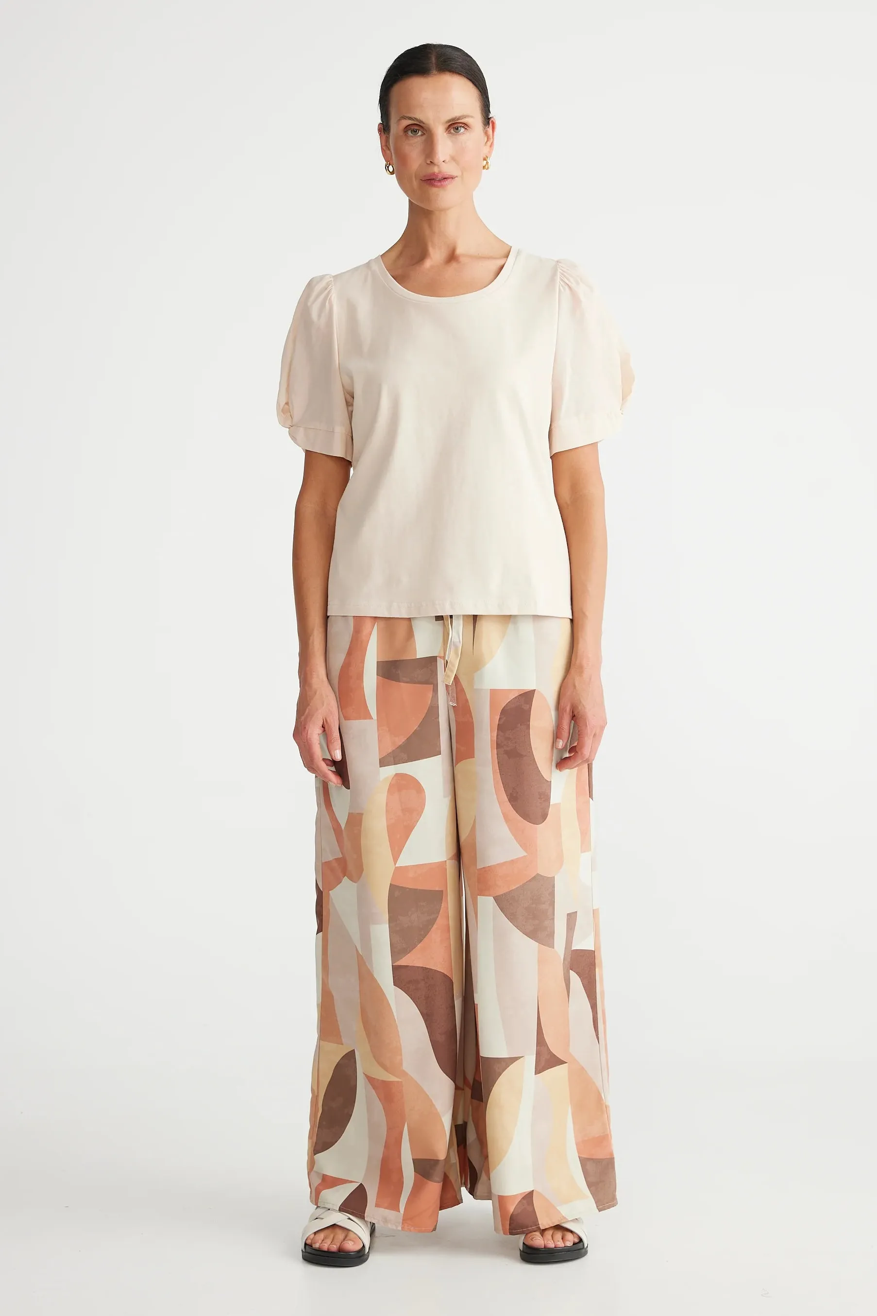 Abigail Top in Wheat