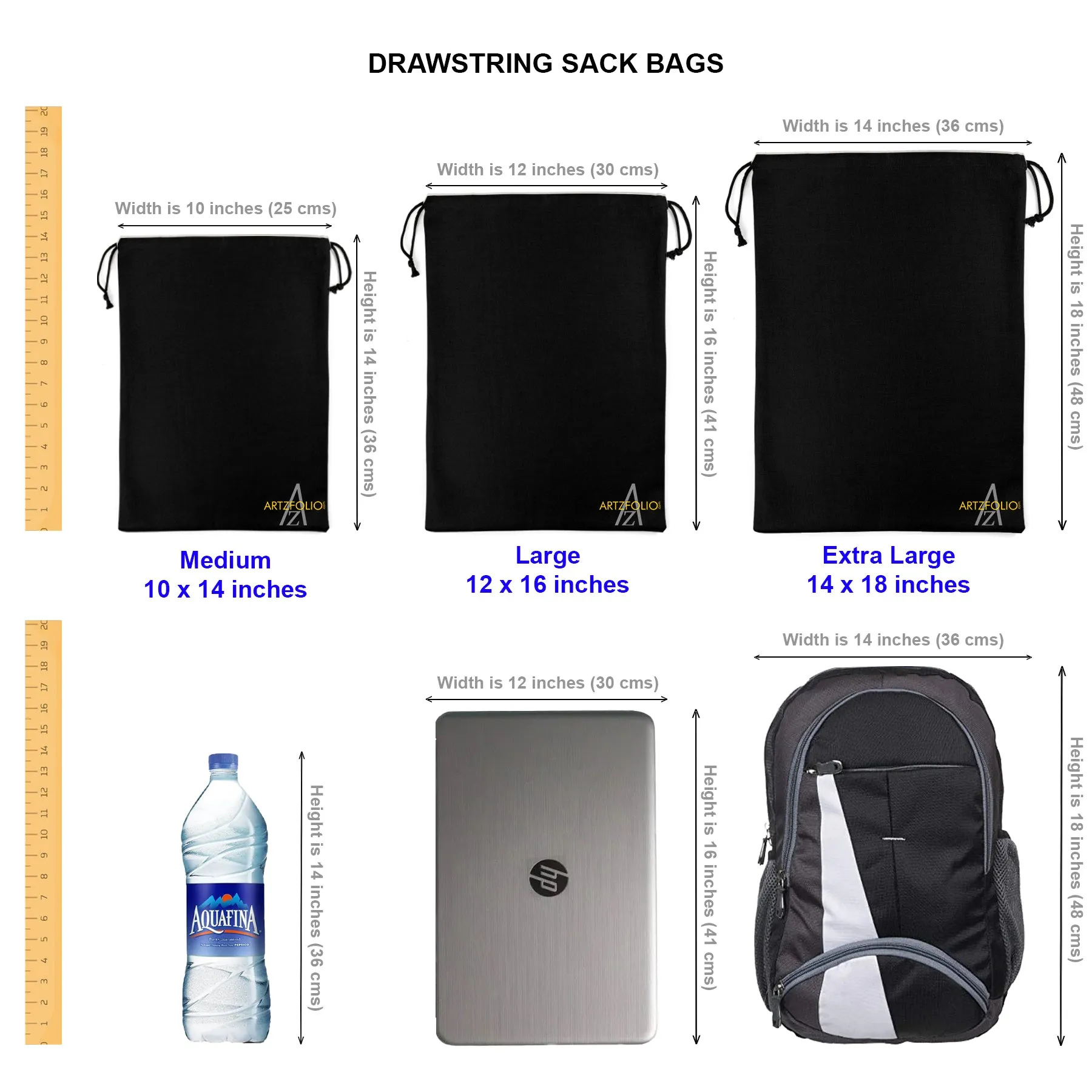 Abstract Pattern D1 Reusable Sack Bag | Bag for Gym, Storage, Vegetable & Travel