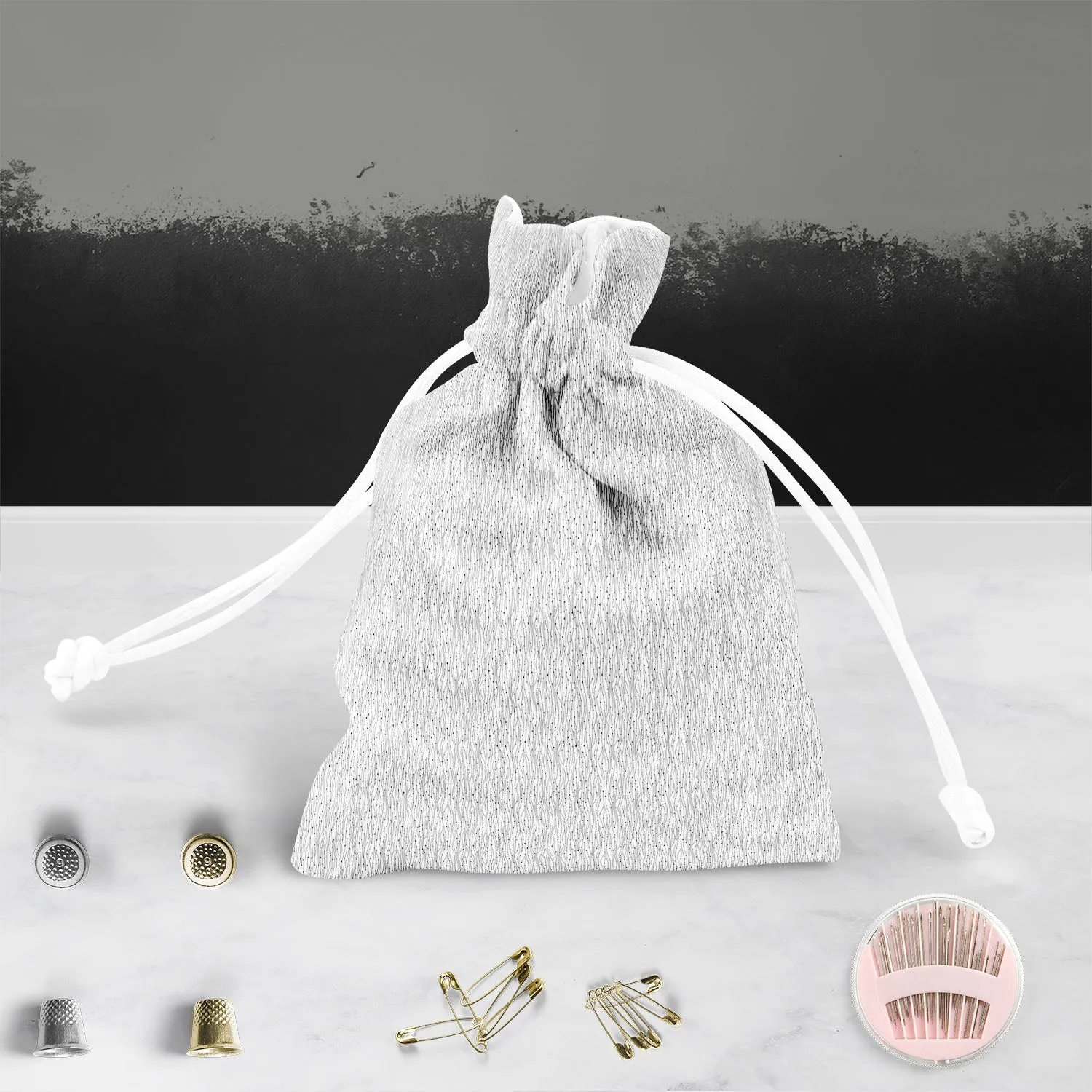 Abstract Style D2 Pouch Wrist Potli Bag | Bag for Weddings & Casual Parties