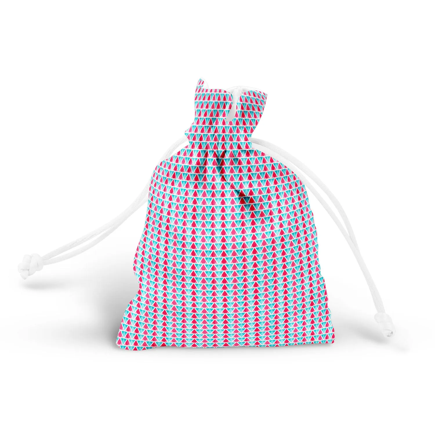 Abstract Triangles D1 Pouch Wrist Potli Bag | Bag for Weddings & Casual Parties