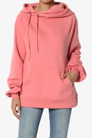 Accie Side Drawstring Hooded Sweatshirts PLUS