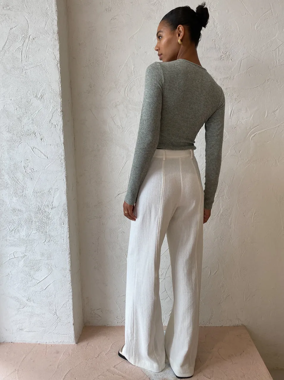 Acler Murray Top in Fern Marle