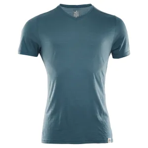 Aclima LightWool T-Shirt V-Neck Men Tapestry | Buy Aclima LightWool T-Shirt V-Neck Men Tapestry here | Outnorth