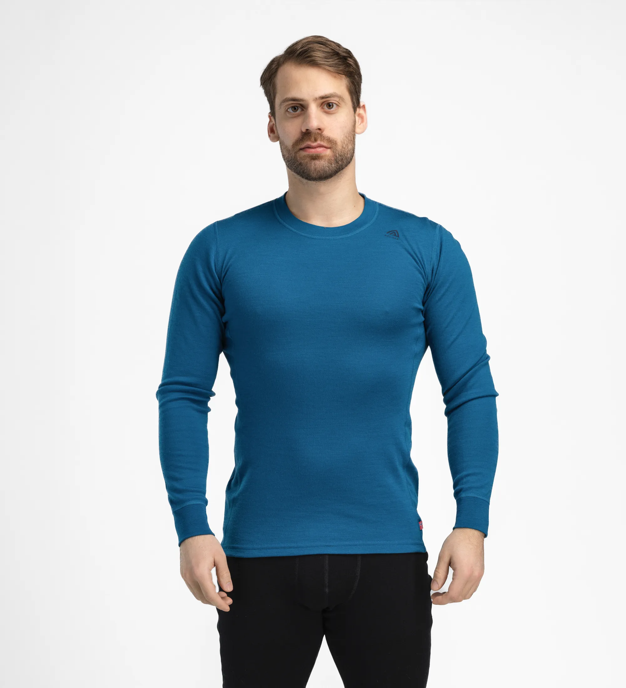 Aclima Men&#x27;s WarmWool Crew Neck Corsair | Buy Aclima Men&#x27;s WarmWool Crew Neck Corsair here | Outnorth