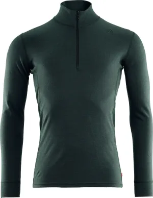 Aclima WarmWool Mock Neck with Zip Man Green Gables | Buy Aclima WarmWool Mock Neck with Zip Man Green Gables here | Outnorth