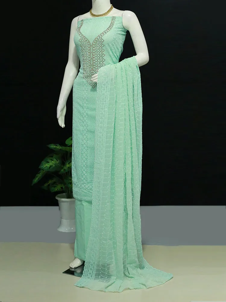 Acoba Georgette Churidar Material