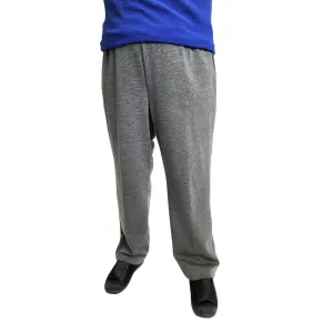 Adaptive Ladies' Cozy Knit Open Back Pants - Dark Grey