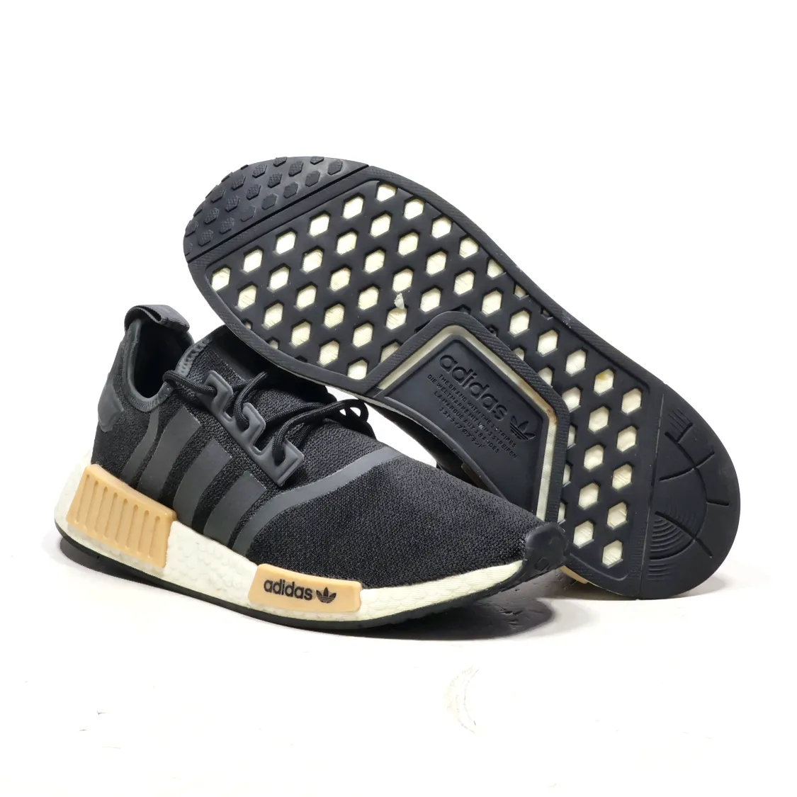 Adidas Nmd Sport Shoes Fabric Black Colour For Men