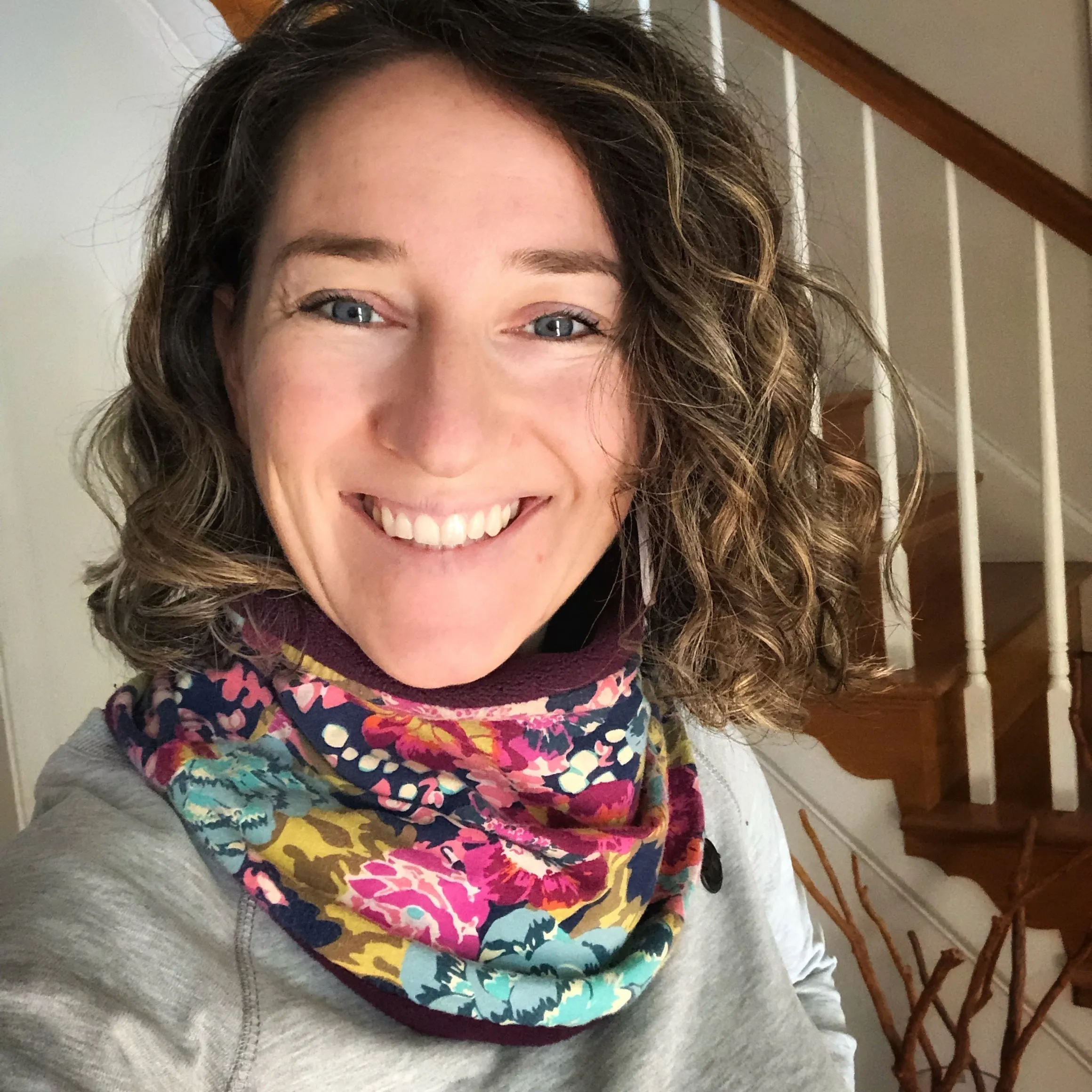 Adult Handmade Neck Warmer Tie Dye