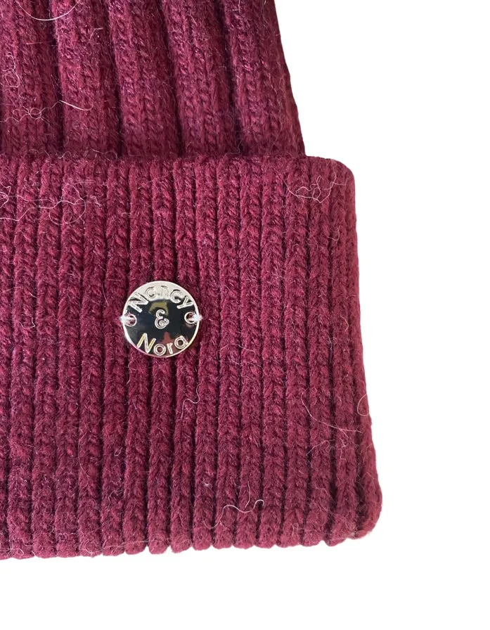 Adults Classic Double Hat Wine Red