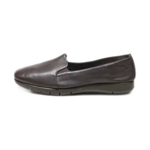 Aerosoles Loafers Leather Brown Colour For Women