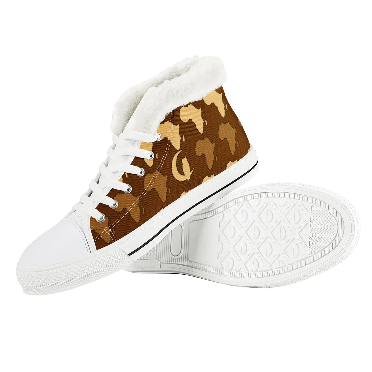 AFRIKAN ORNEMENT Unisex Canvas Shoes
