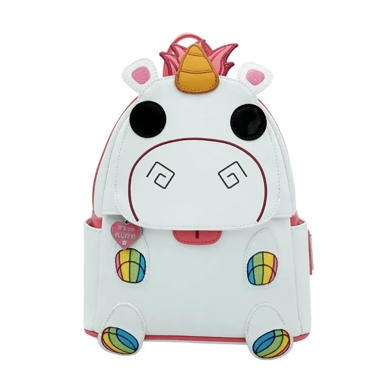 Agnes Unicorn Style Student School Bag | Casual Backpack Anime Kawaii Cartoon